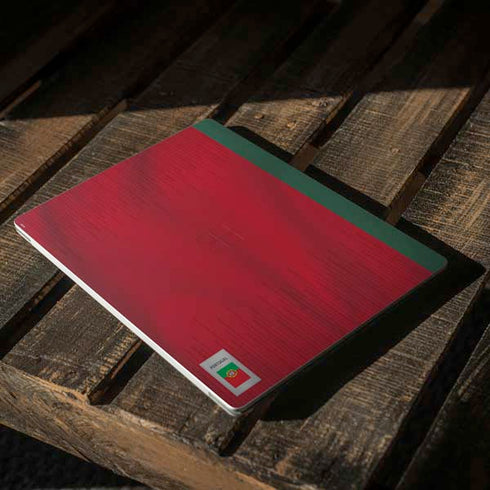 Portugal Soccer Flag Surface Laptop 2 Skin